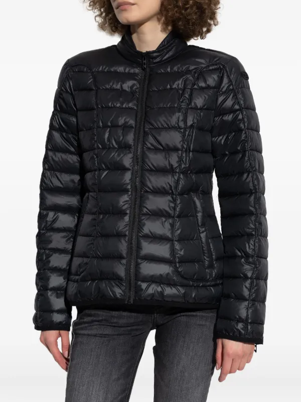 DIESEL キルティングニットジャケット Diesel キルティング ジャケット | ブラック | FARFETCH JP