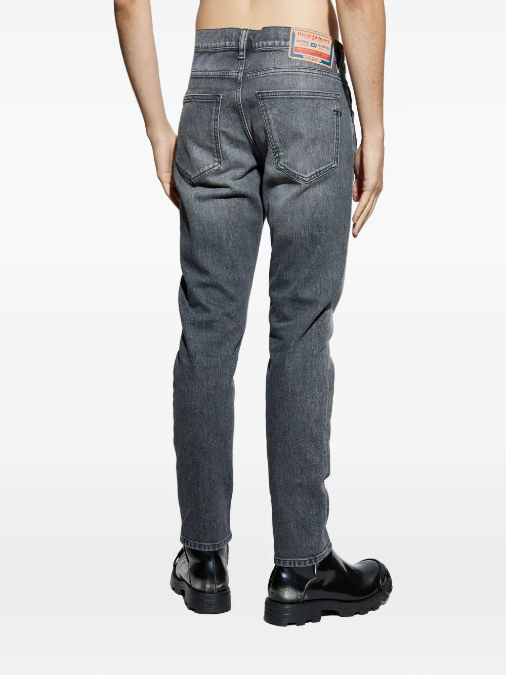 Diesel 2019 D-Strukt jeans met vervaagd effect Grijs