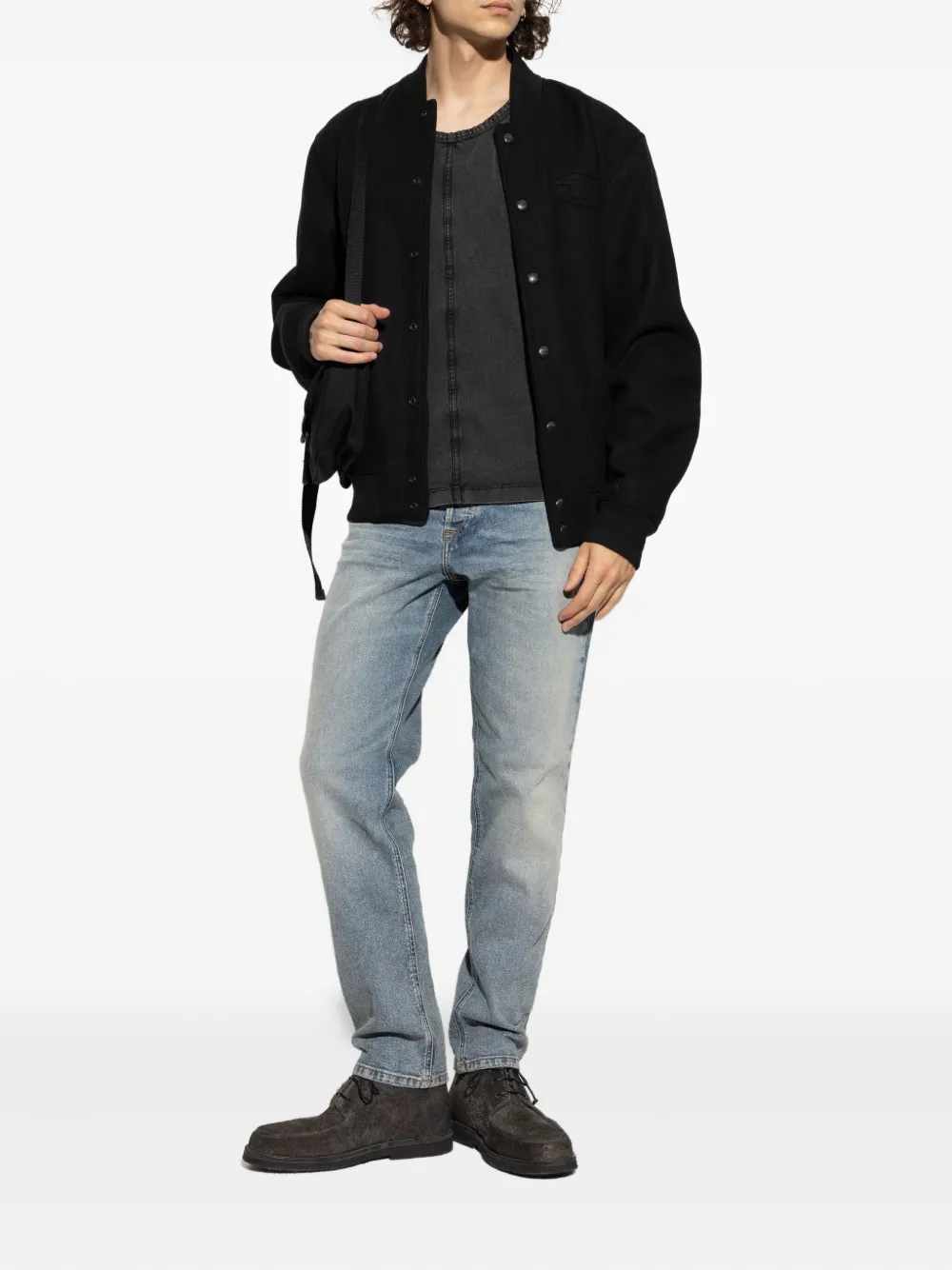 Diesel Jeans met vervaagd effect Blauw