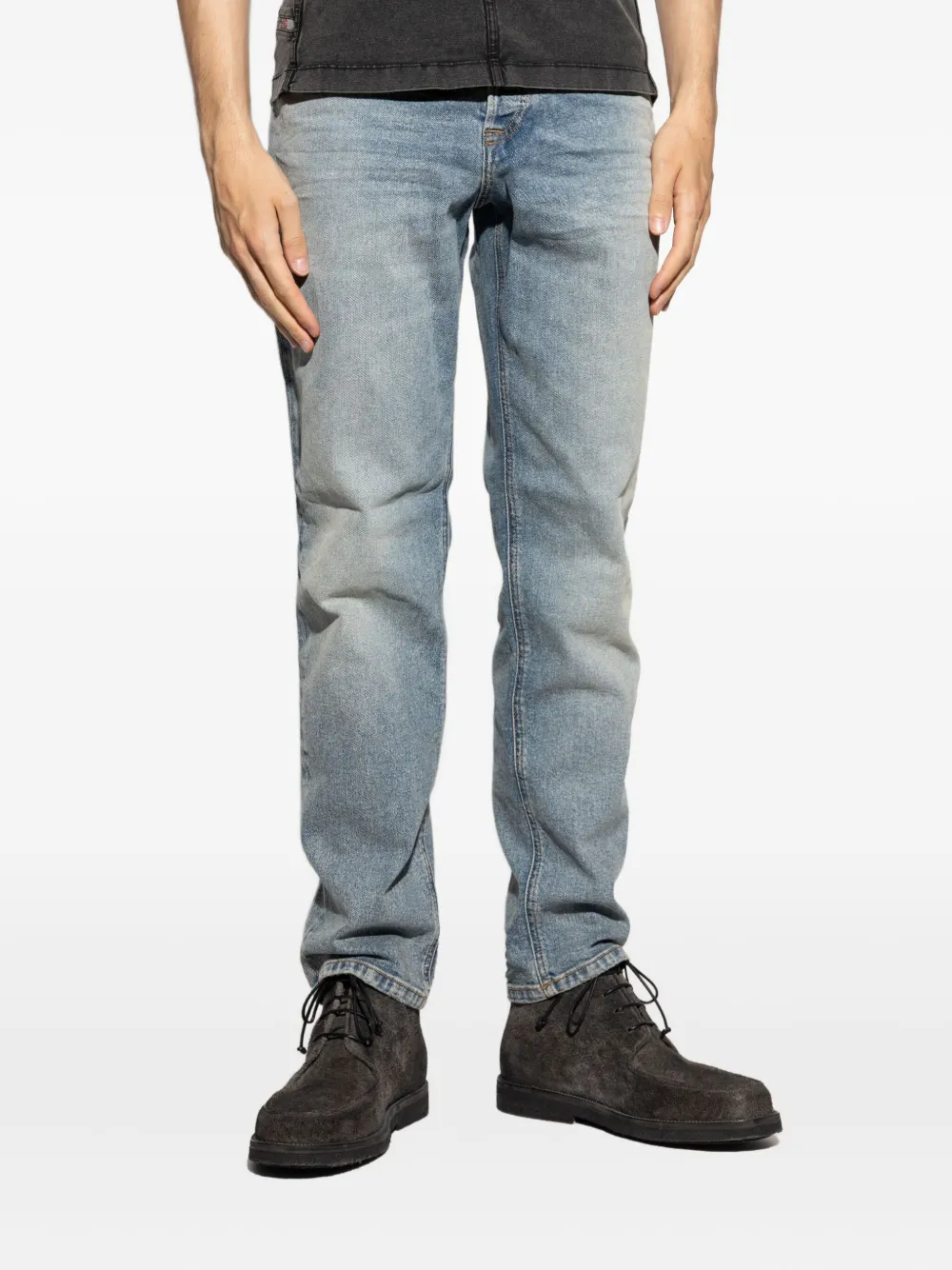 Diesel Jeans met vervaagd effect Blauw
