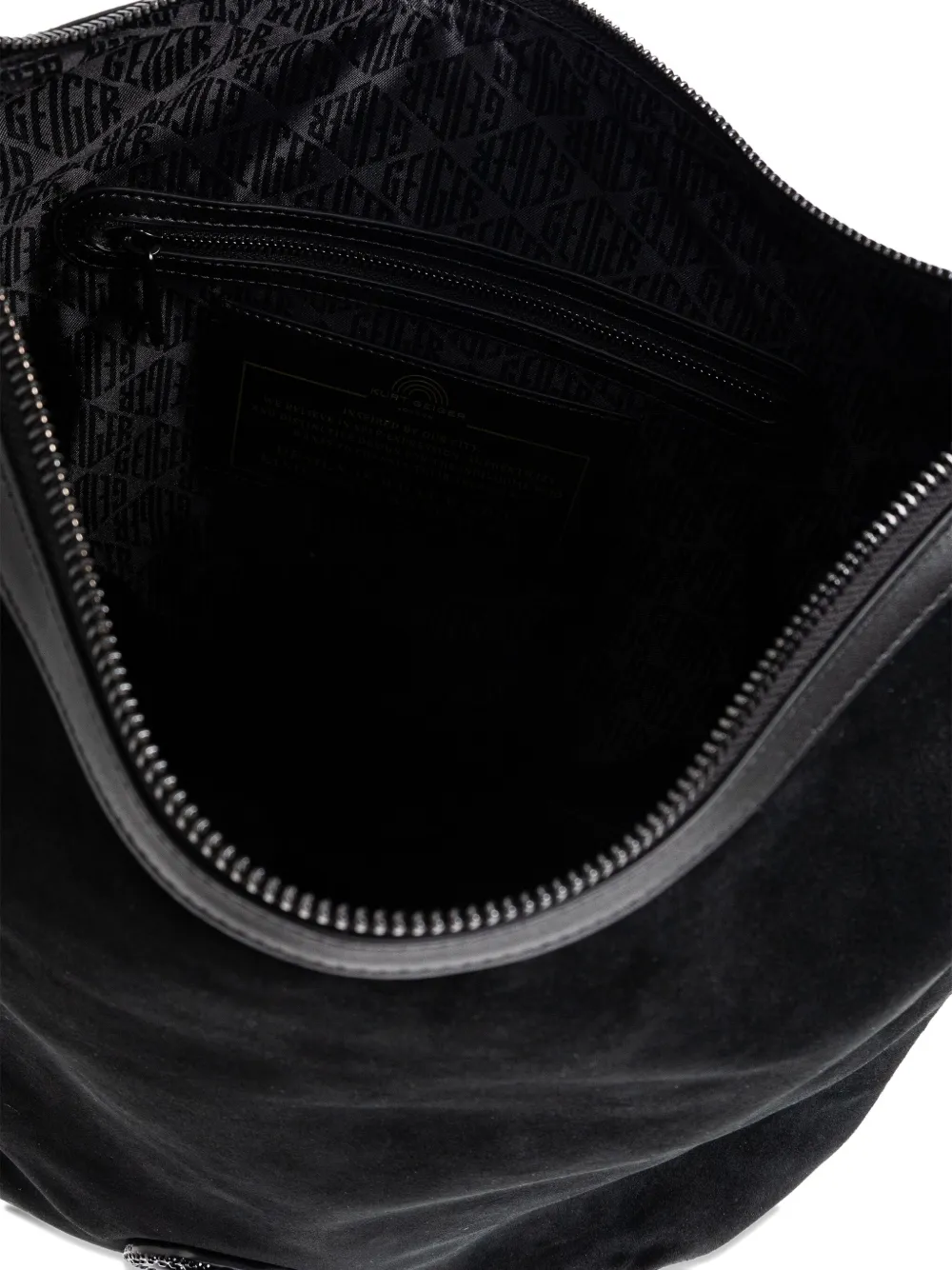 Kurt Geiger Chelsea Suede Embellished Tote Bag In Black