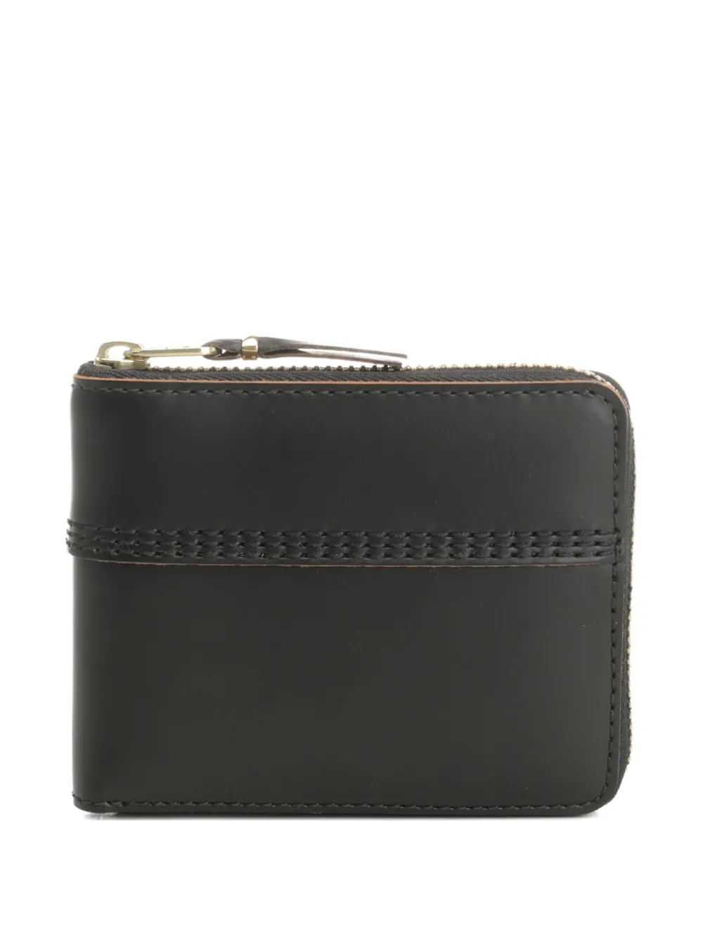 Comme Des Garçons Wallet zip-around leather wallet Zwart