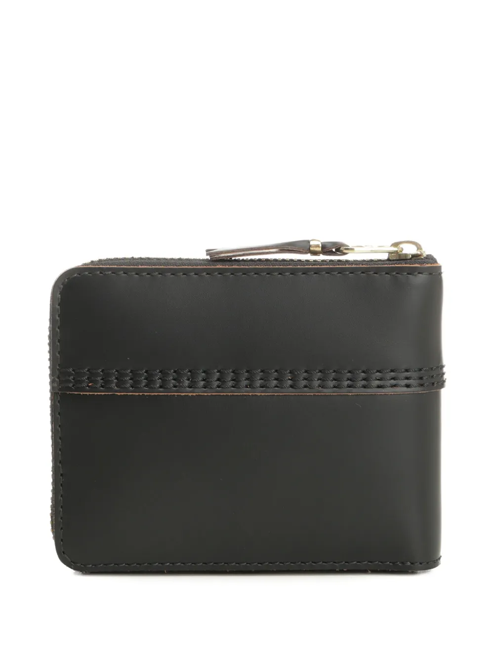 Comme Des Garçons Wallet zip-around leather wallet Zwart