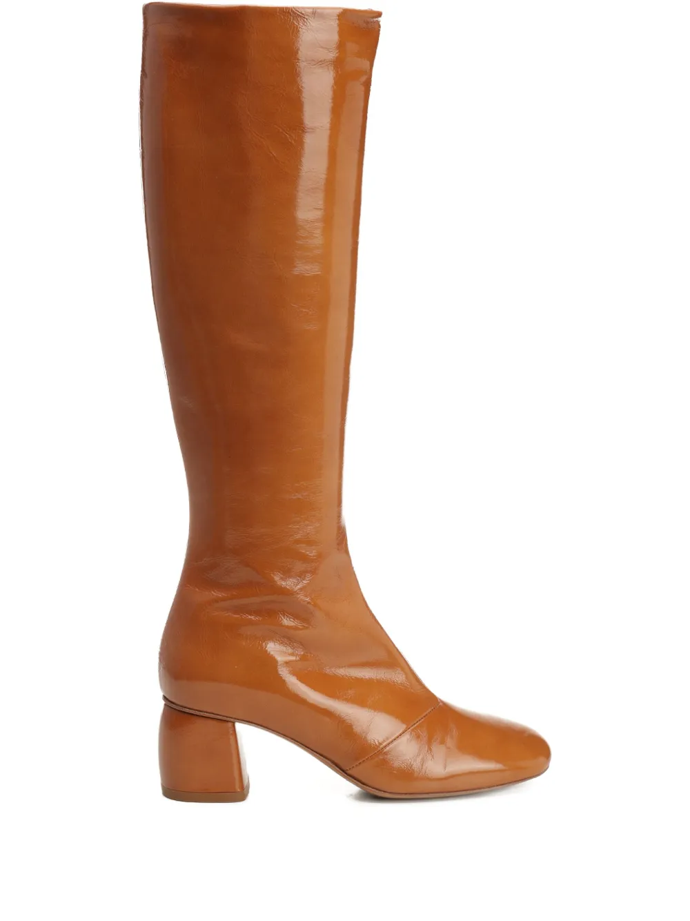 Forte knee-high block-heel boots Brown