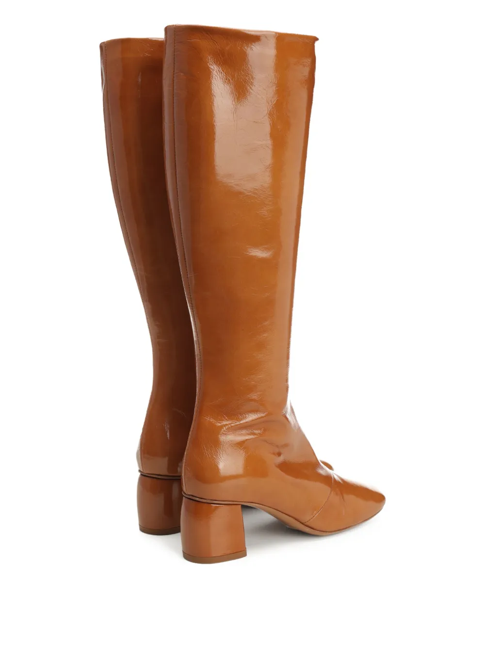 Forte knee-high block-heel boots Brown