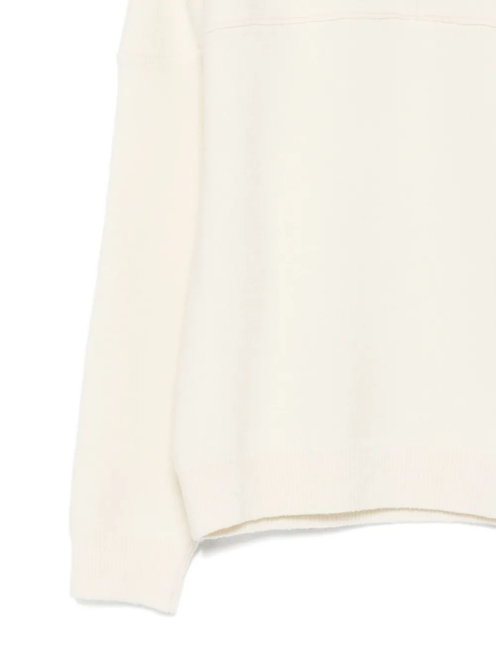 Mordecai Panelled Wool Sweater In Neutral