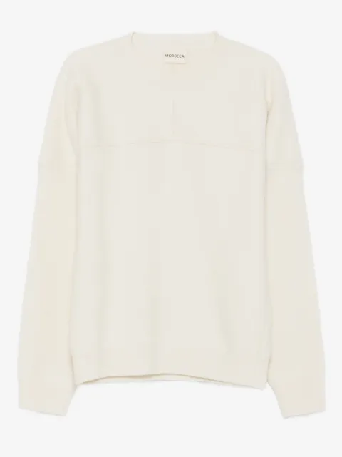 MORDECAI panelled wool sweater 