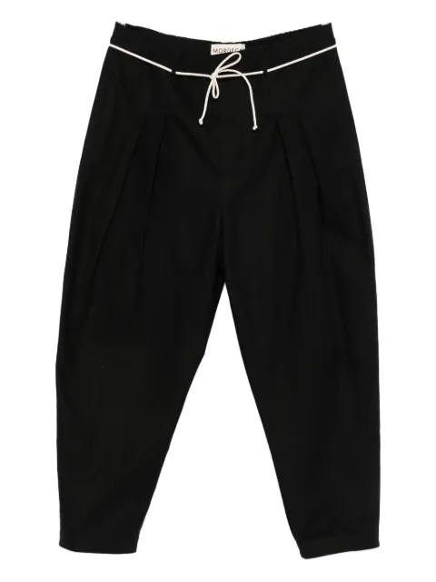 MORDECAI pleated drawstring trousers