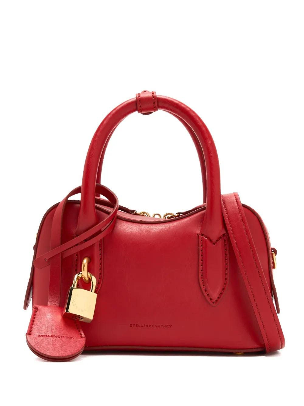 Stella McCartney Shopper met slot en handvat Rood