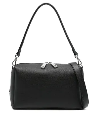FENDI Lui レザー ショルダーバッグ M | ブラック | FARFETCH JP