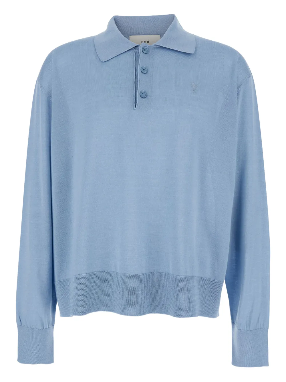 logo-embroidery polo shirt