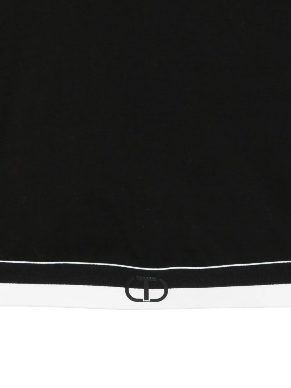 TWINSET Kids Sweater met ronde hals Zwart