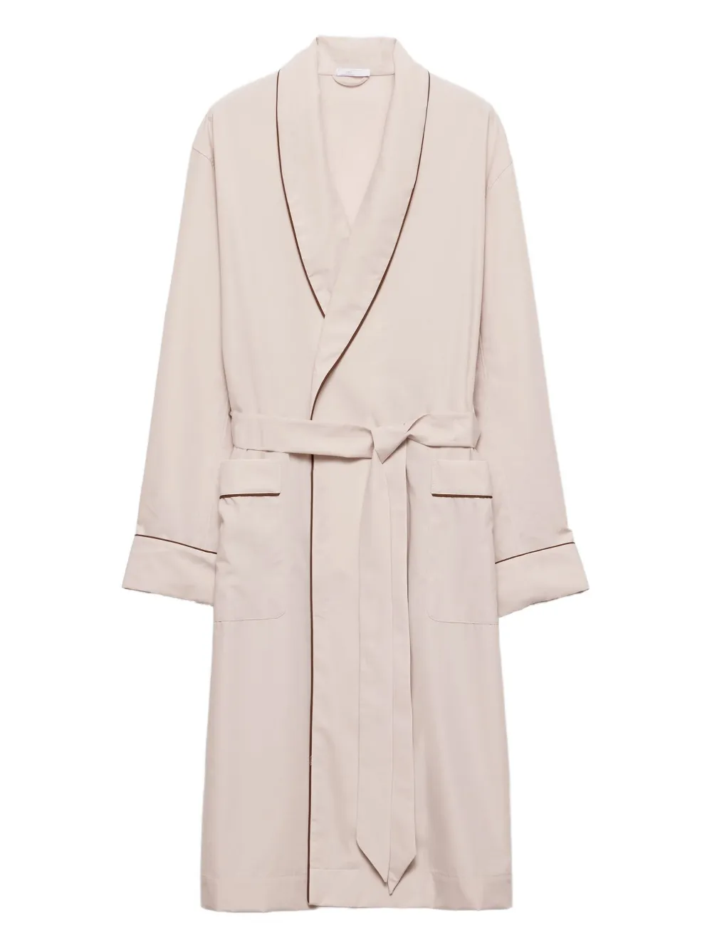 Prada belted robe | Neutrals | Image 1