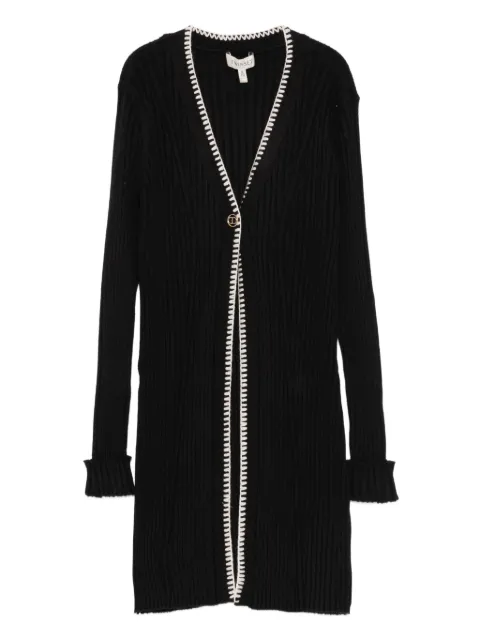 TWINSET Kids ribbed-knit cardigan