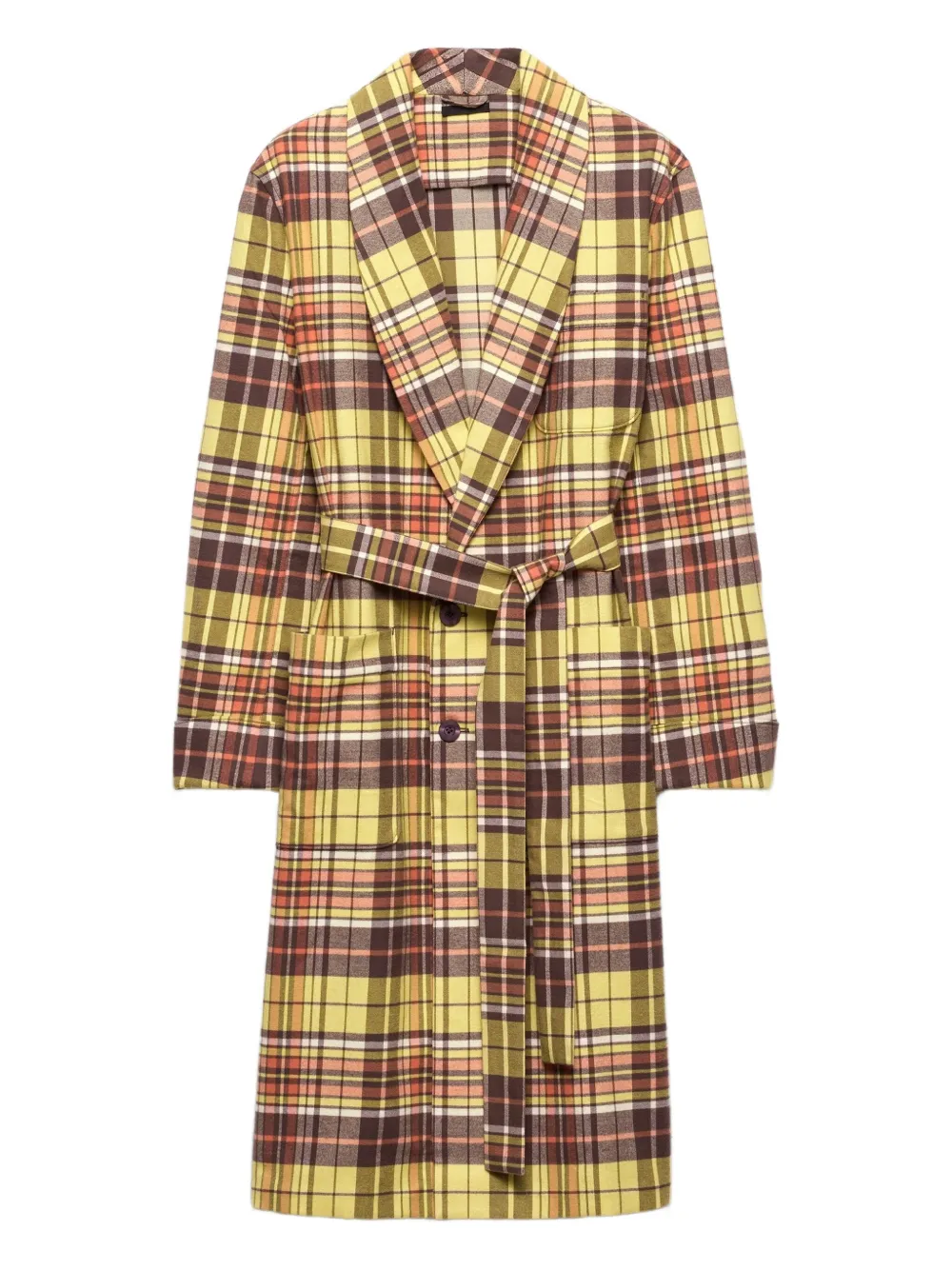 Prada Geruite trenchcoat F03GE Yellow