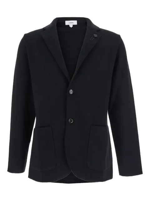 Lardini knitted two-button blazer
