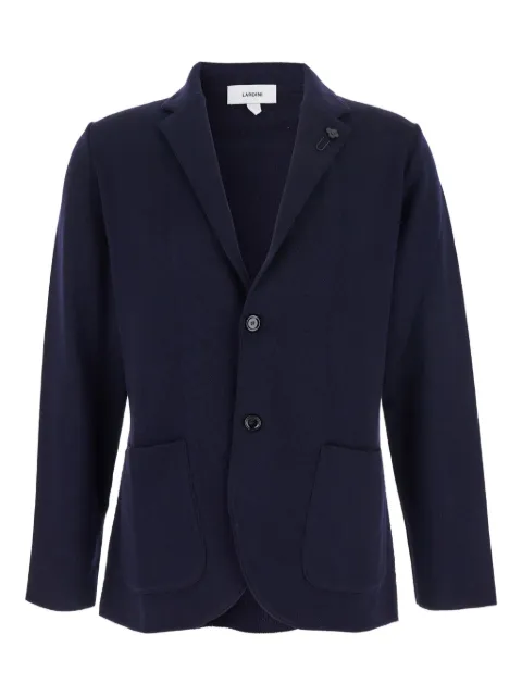 Lardini knitted two-button blazer