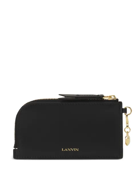 Lanvin zip-around leather wallet