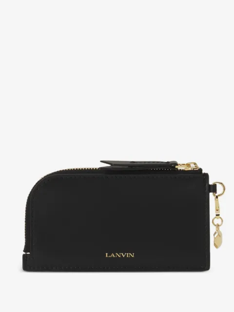 Lanvin zip-around leather wallet