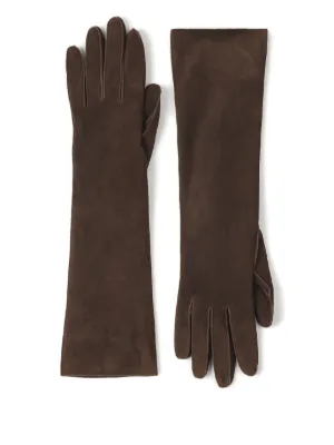 Maison Margiela フィンガーレス レザー手袋 | ブラウン | FARFETCH JP