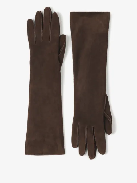 Lanvin suede gloves