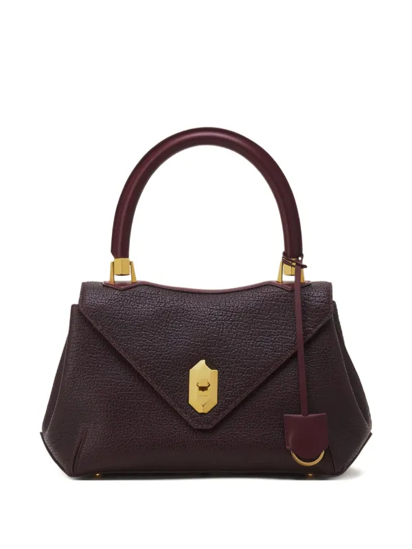 Lanvin Le Confident Leather Bag in Red