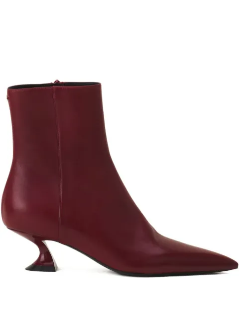 Lanvin botines con puntera en punta y tacón escultural