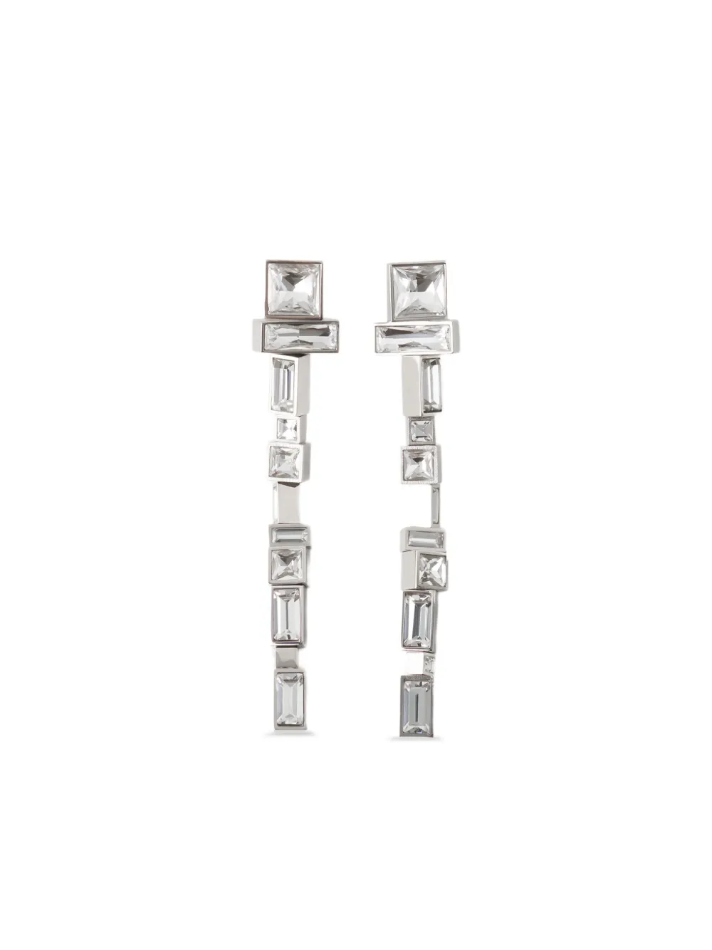 Lanvin Orecchini con cristalli - Argento