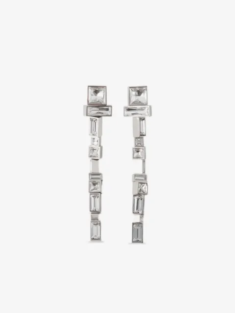 Lanvin crystal-embellished earrings