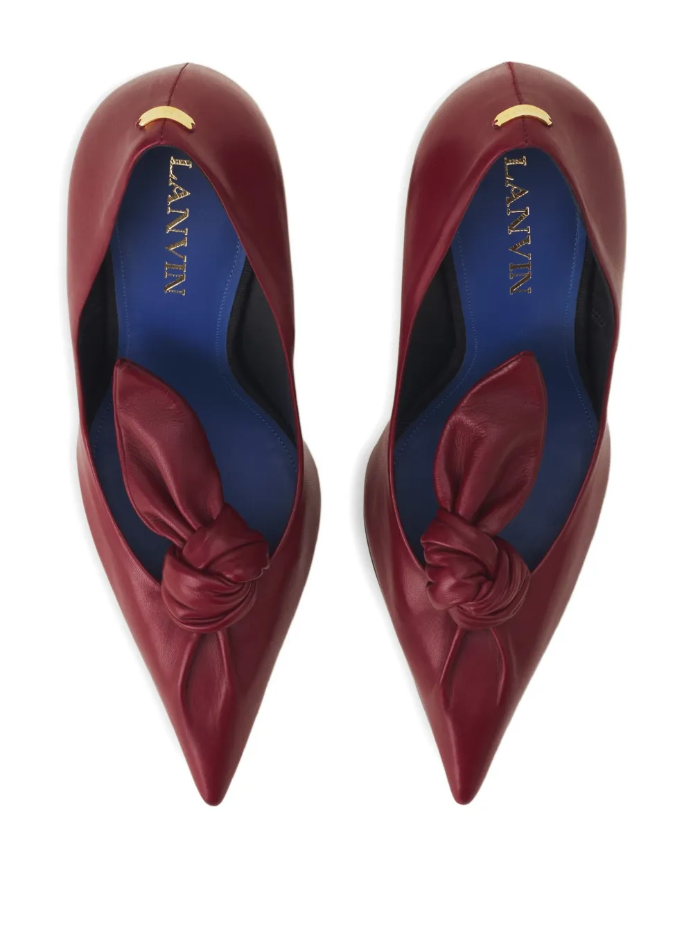 Lanvin Pumps met puntige neus Rood