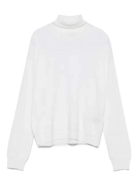 Eleventy sweater i uld med rullekrave