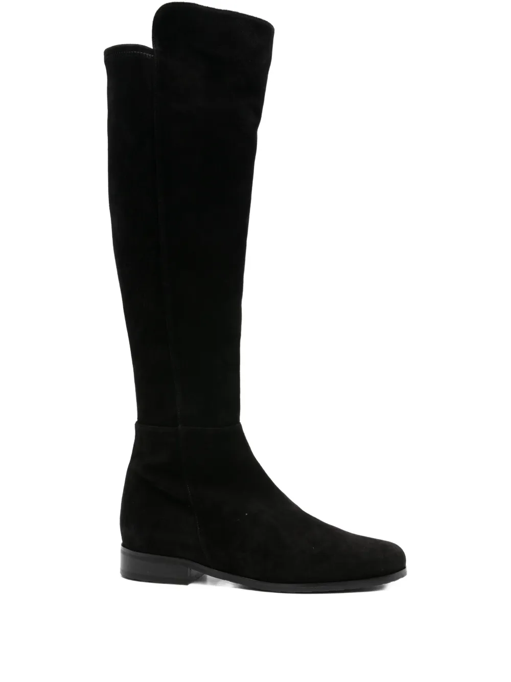 TRUMAN´S suede knee-high boots Black