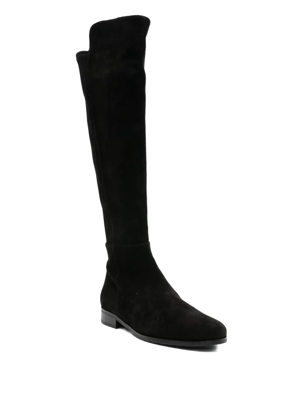 TRUMAN´S suede knee-high boots Black