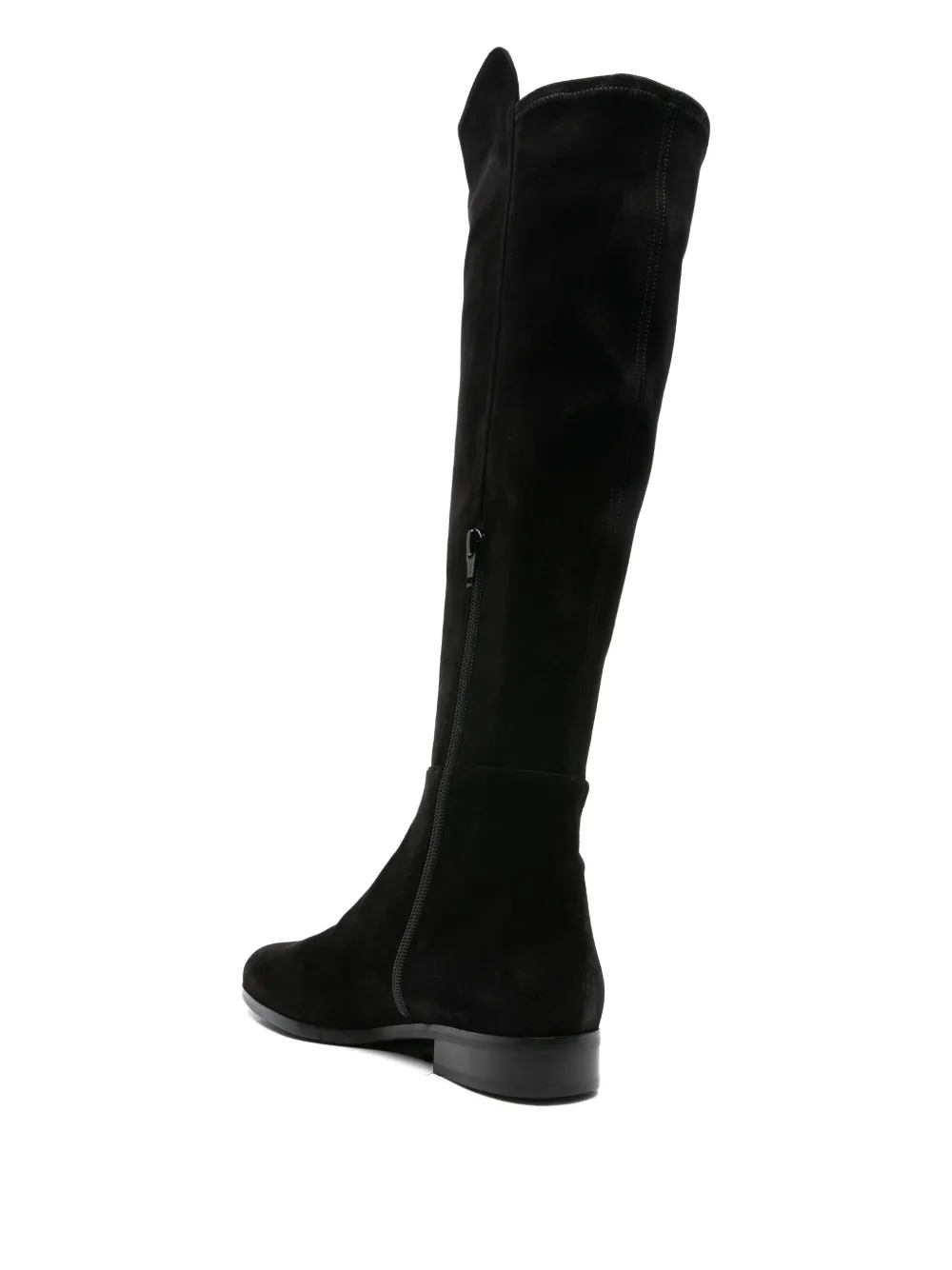 TRUMAN´S suede knee-high boots Black