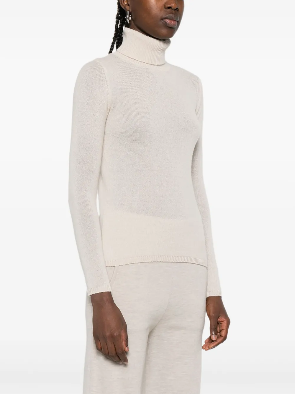 Eleventy Rollkragenpullover Aus Kaschmir In Neutral