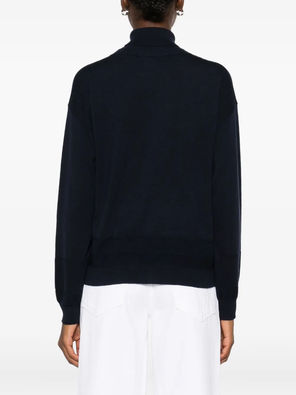 Eleventy Pullover Mit Rollkragen In Blue