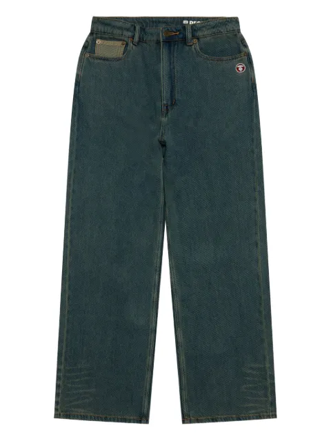 AAPE BY *A BATHING APE® embroidered-pocket jeans