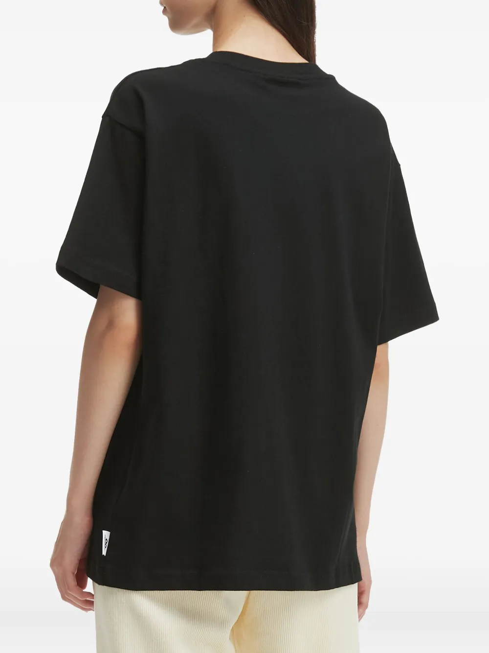 Chocoolate Cotton T-shirt In Black