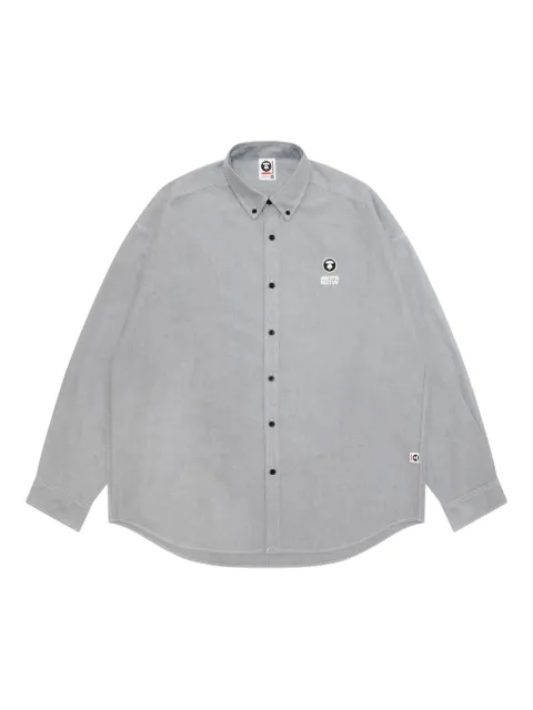 AAPE BY *A BATHING APE® embroidered-logo shirt