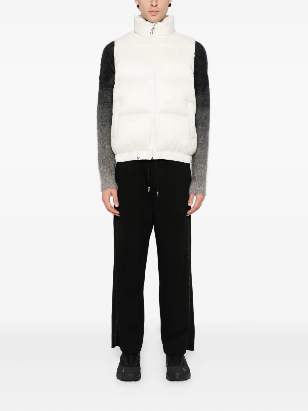 AAPE BY *A BATHING APE® logo-patch gilet | Waistcoats & Gilets | Image 2