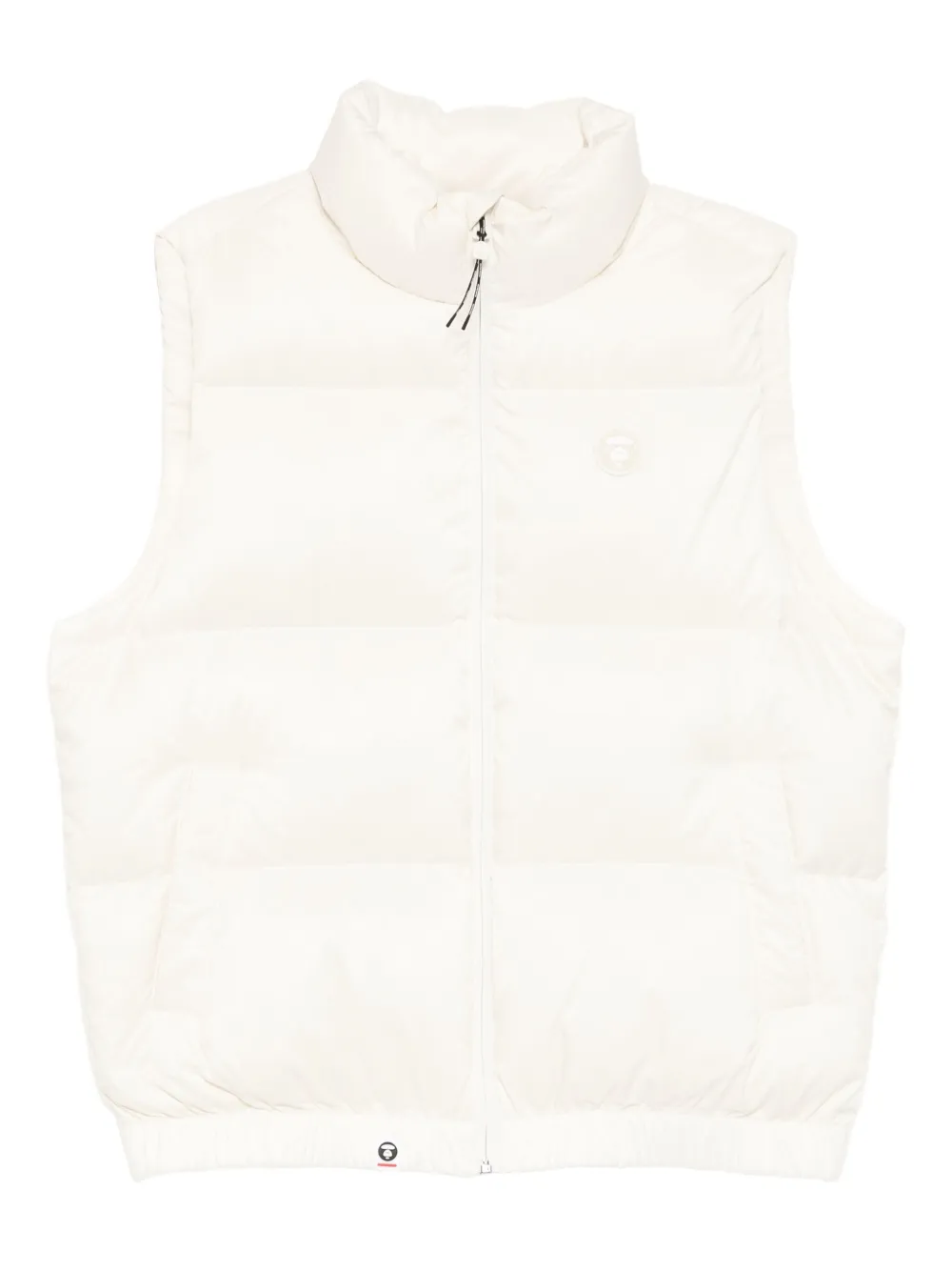 AAPE BY *A BATHING APE® logo-patch gilet | Neutrals | Image 1