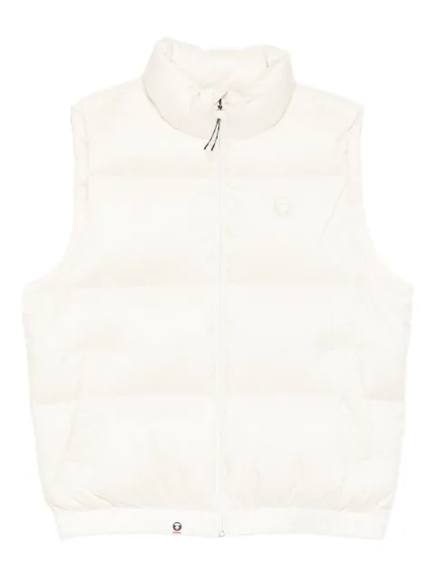 AAPE BY *A BATHING APE® logo-patch gilet