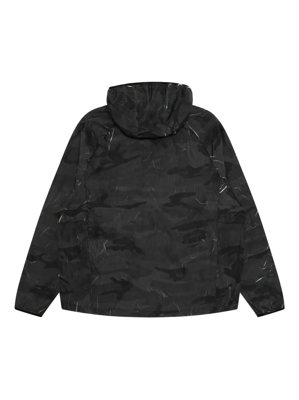 AAPE BY *A BATHING APE Jack met camouflageprint Zwart