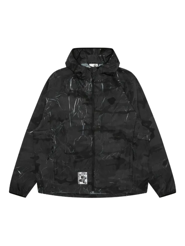 AAPE BY *A BATHING APE® カモフラージュ フーデッドジャケット 