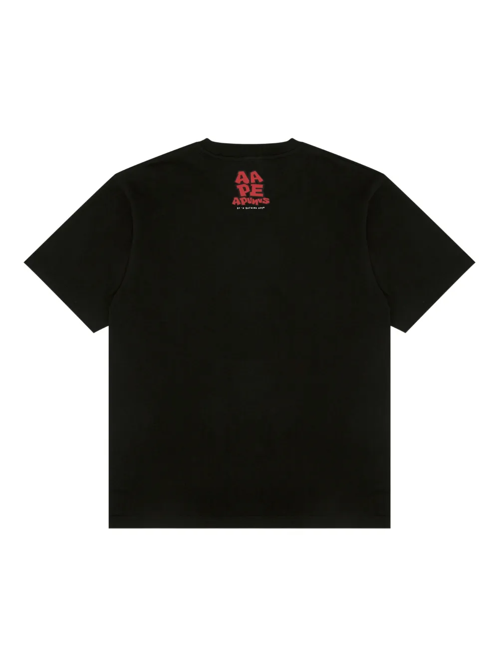 AAPE BY *A BATHING APE T-shirt met grafische print - Zwart