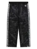 AAPE BY *A BATHING APE® Ape Head camouflage track pants - Black