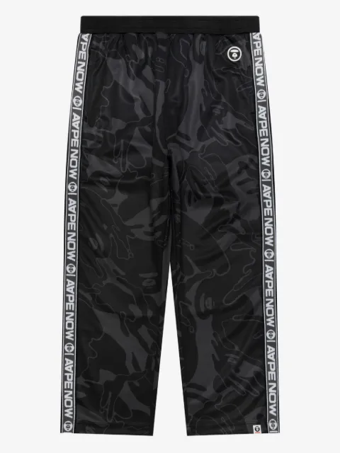 AAPE BY *A BATHING APE® Ape Head camouflage track pants