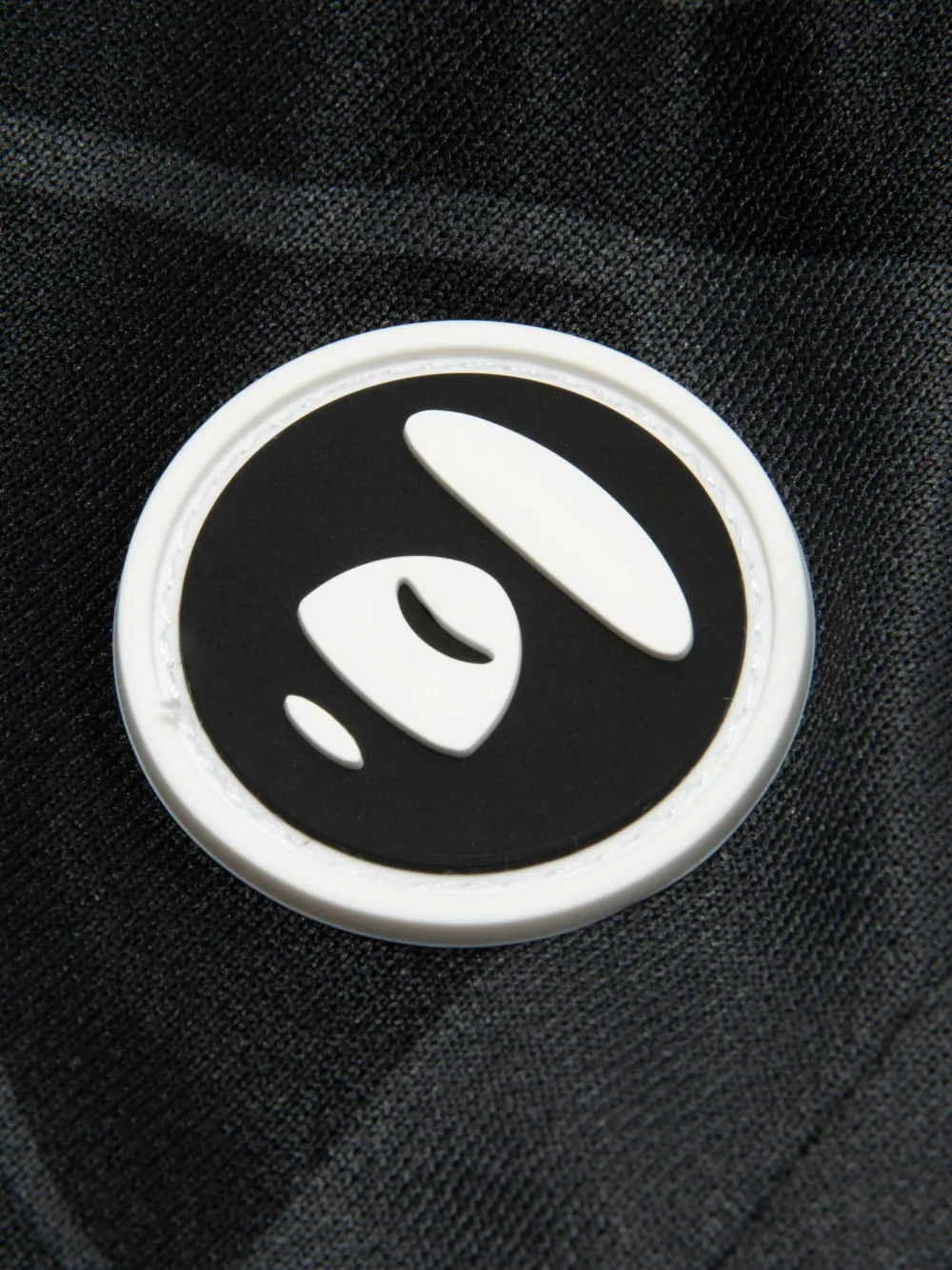 AAPE BY *A BATHING APE Head camouflage track pants Zwart