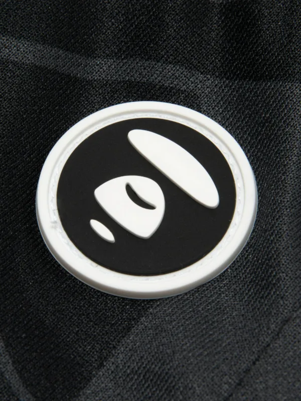 AAPE BY *A BATHING APE® カモフラージュ トラックパンツ | ブラック