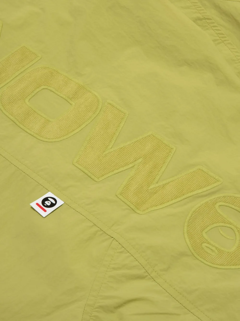 AAPE BY *A BATHING APE Jack met geborduurd logo Geel
